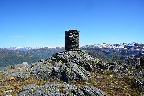 Toppen av Nordfjellet, 867 moh.