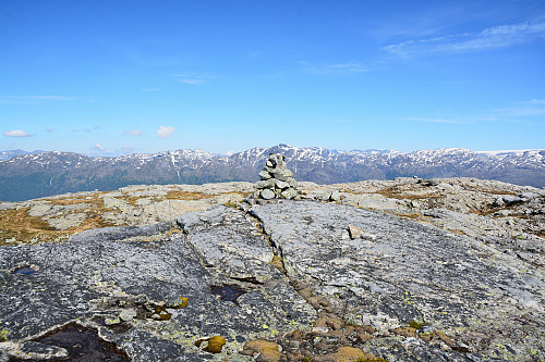 Toppen av Vierdalshorga, 1056 moh.