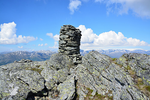 Toppen av Hestaskornuten, 1071 moh.