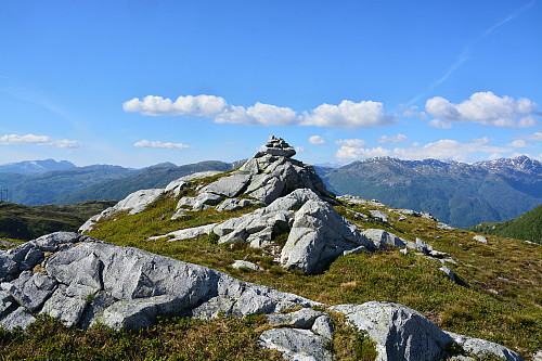 Toppen av Geitaskardnuten, 772 moh.