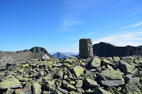Toppen av Heimste Laurdalstinden, 1307 moh.