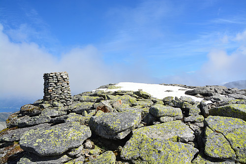 Toppen av Inste Laurdalstinden, 1379 moh.