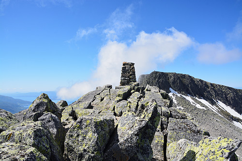 Toppen av Omnetinden, 1378 moh.