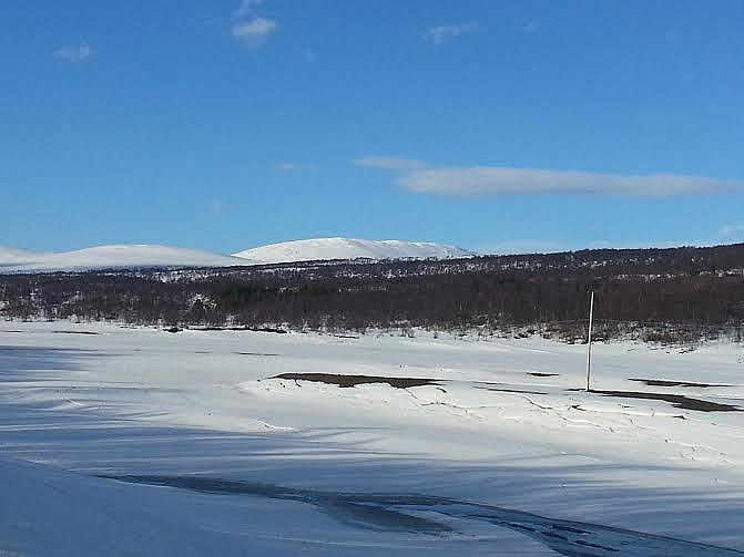 Storskarven snøhvit og fin bakom der!