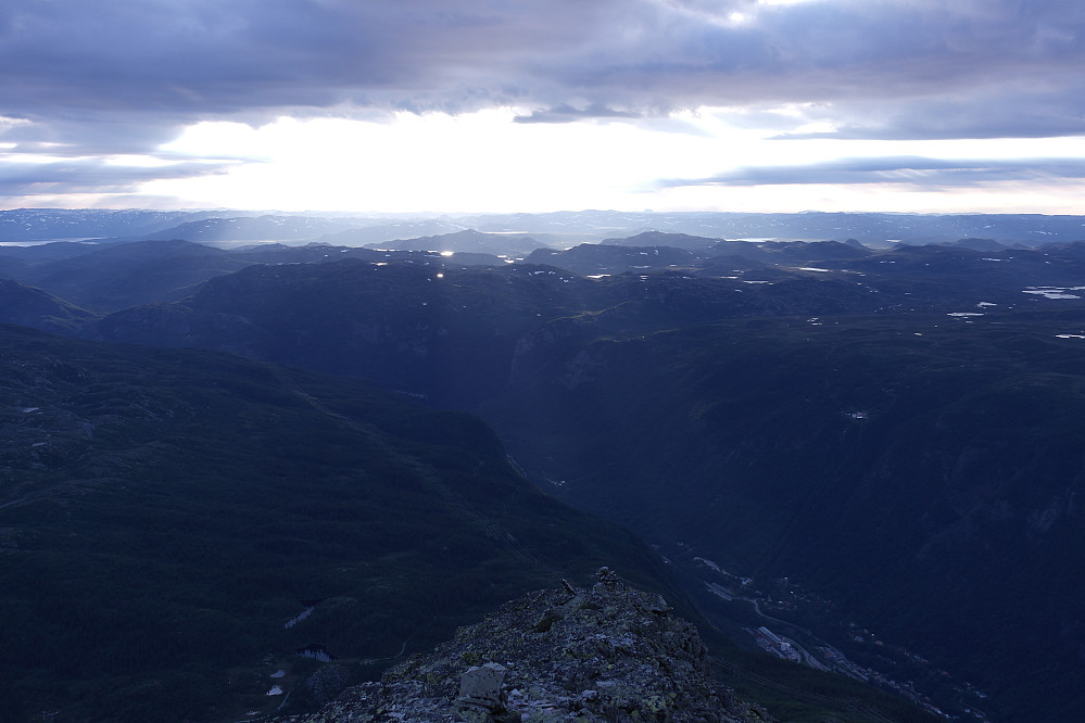 Kveldssol over Hardangervidda