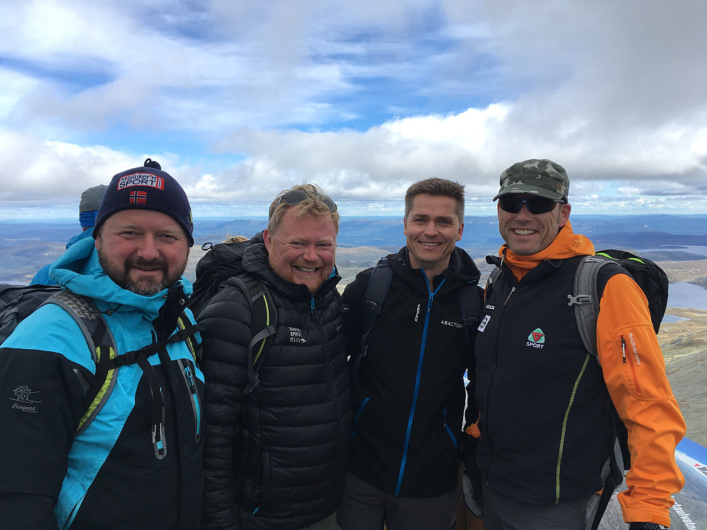 Gaustatoppen 1883m