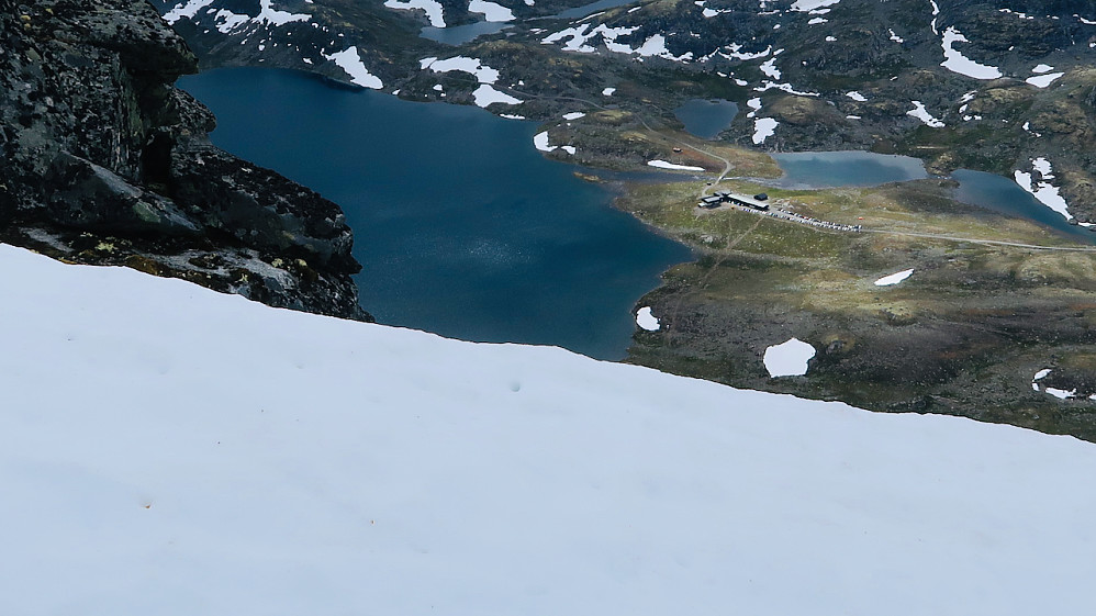 Utsikt mot Leirvassbu