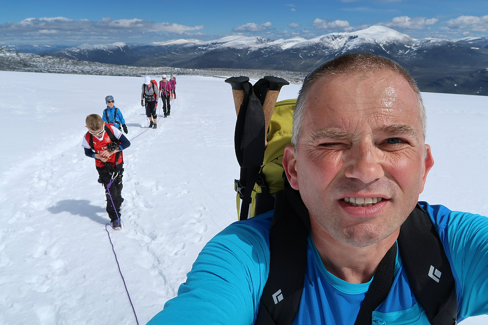 Familietur over Styggebreen