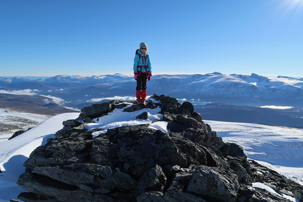 Vi er oppe på 2000m