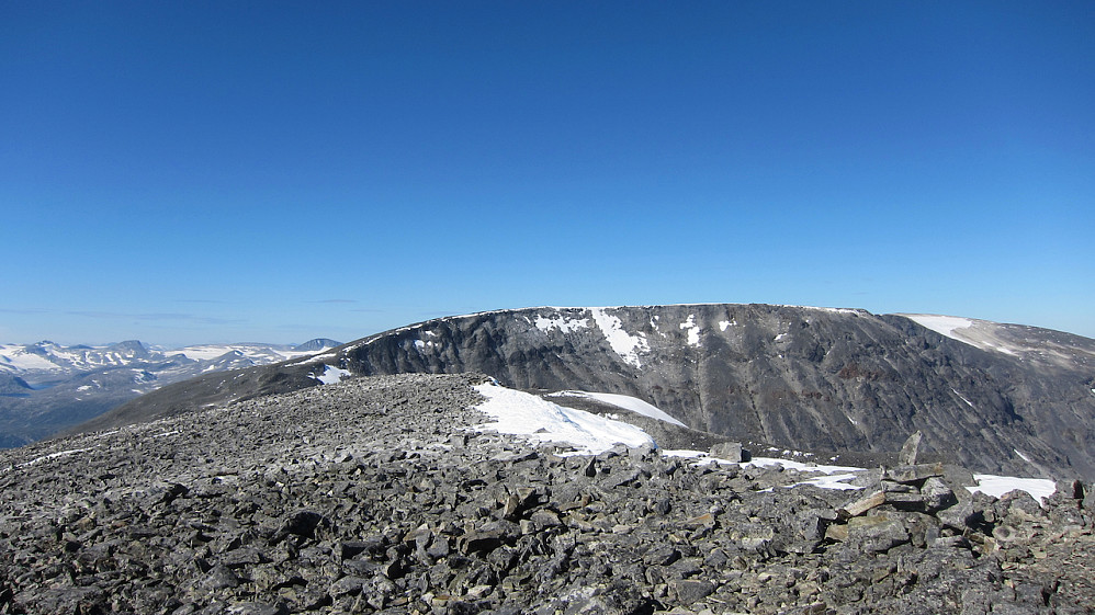Retning Veslfjelltind og Loftet