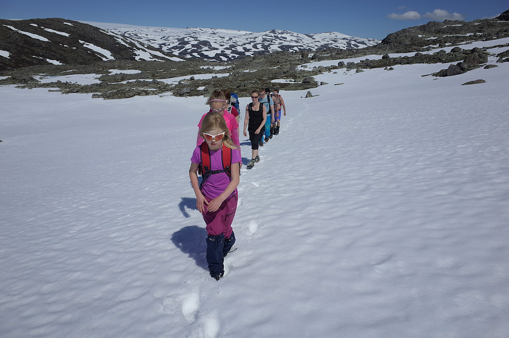 Andrea leder an innover Steindalen
