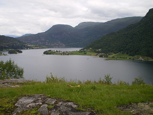 Utsikt frå Røvhaugane