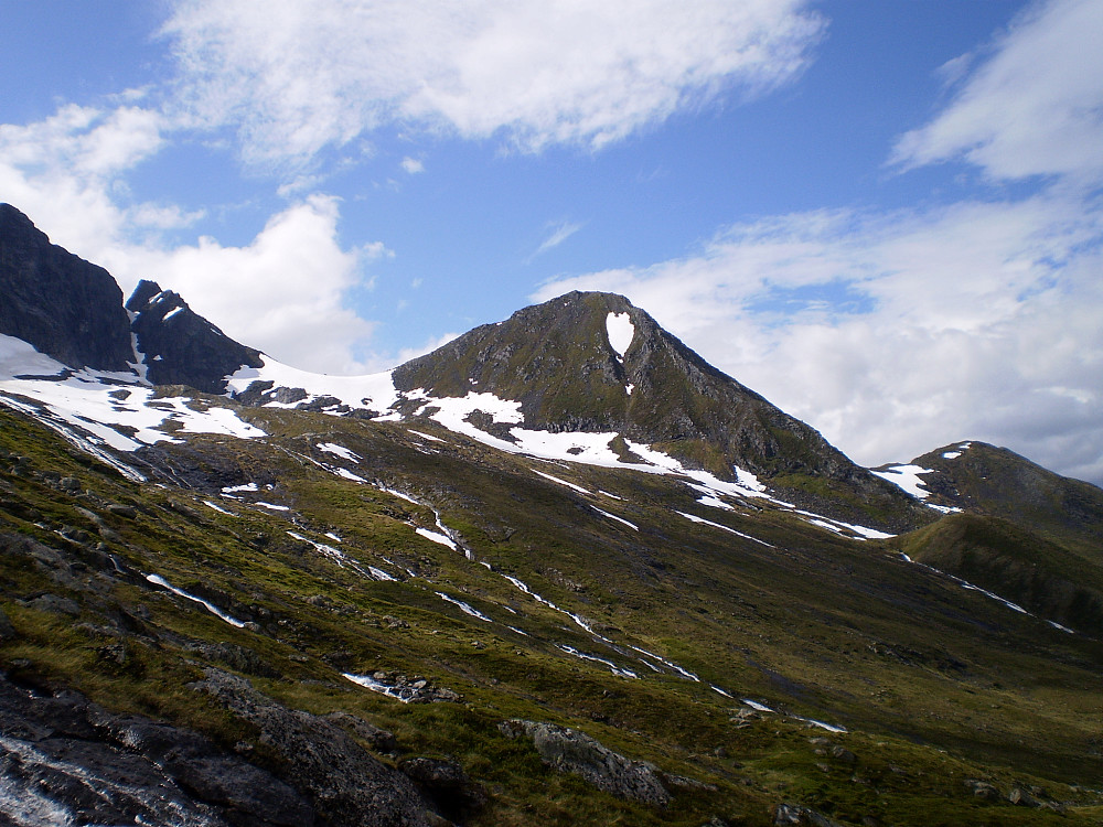 Sola kom sjølvsagt fram att då vi var nede i dalen att.