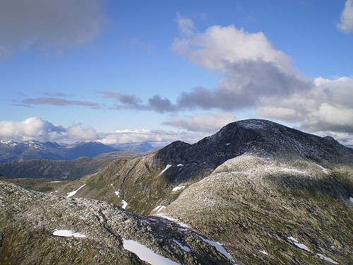 Frå Steindalsegga mot Holtafjellet