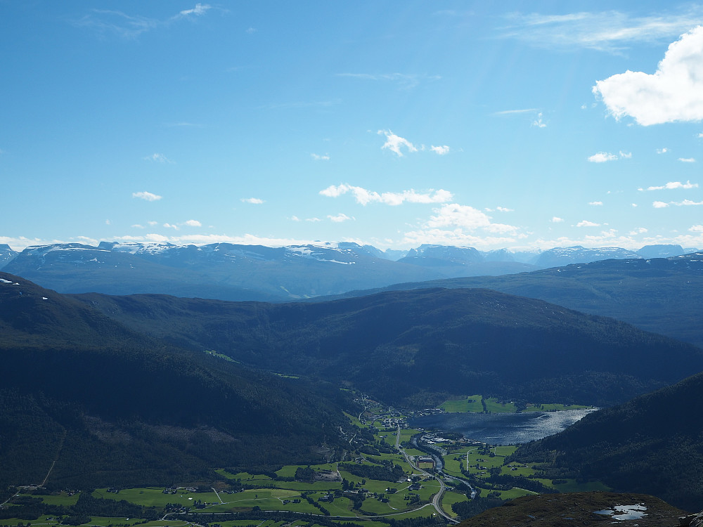 Frå Høgenibba mot Hornindal