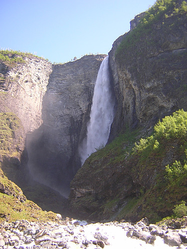 Vettisfossen - 275 m fritt fall!