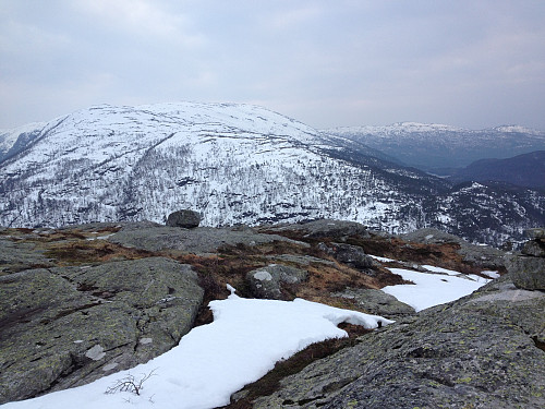 Utsikt mot Høgafjellet mot nord