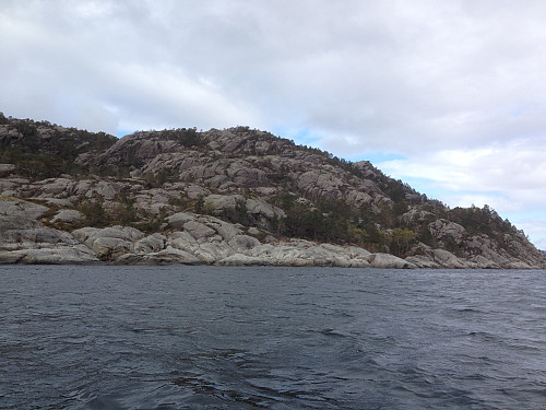 Start fra sørspissen på Marøya