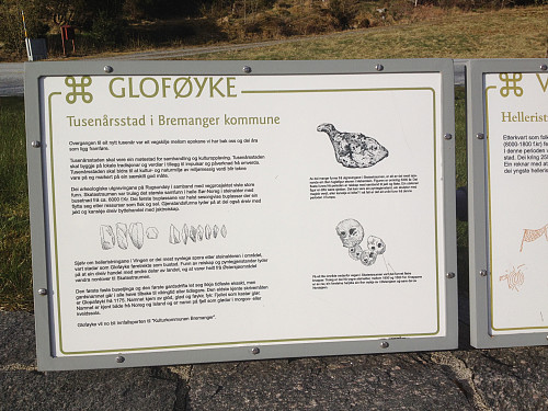 Flott info om Tusenårsstedet Gloføyke