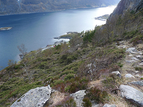 Stølsvegen opp til Gloføykvatnet