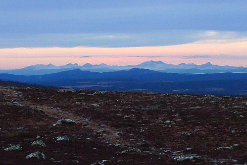 Flott lys over Rondane!
