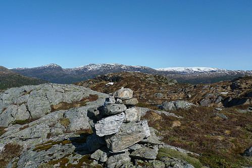 Varde vestenfor toppen av Storlifjellet
