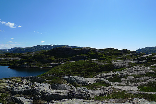 Mot Råsefjellet Vest-toppen