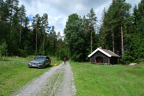 Skogen i Hobøl - idyllisk sted nær Høgbråten!