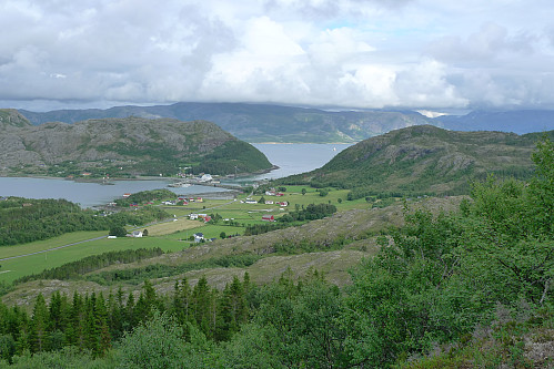 Flott utsikt mot Vennesund