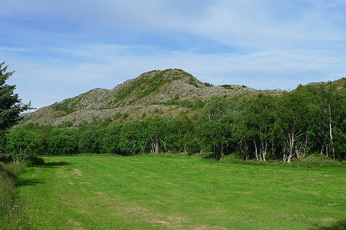 Ørntuva på Igerøya fra Bødalen