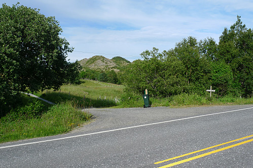 Parkeringslomme på Igerøysveien