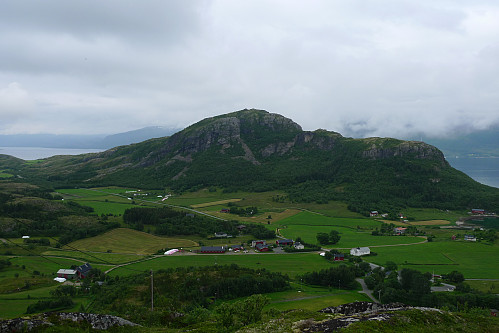 Sandåkerfjellet sett fra vest