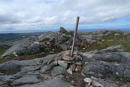 Trig-stang og varde