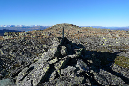 Nordre Langsua S1 med hovedtoppen i bakgrunnen