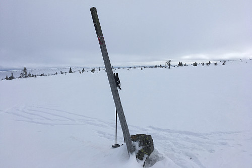 Greit med en markering av K-topp i slikt landskap!