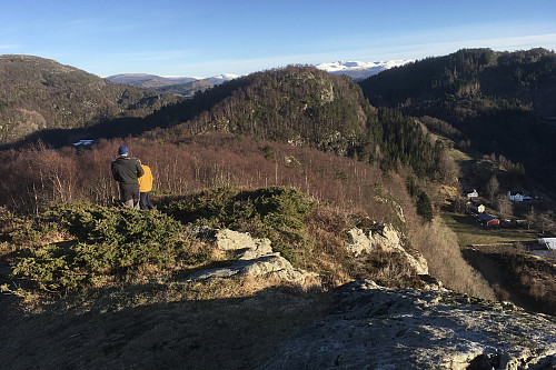 Fra Toppenipa mot Toppefjellet