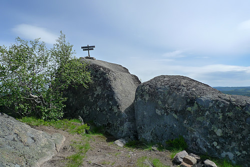Den karakteristiske toppen på Skåråfjell