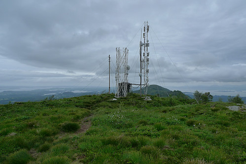 Antenneanlegget på Fjellsbøheia