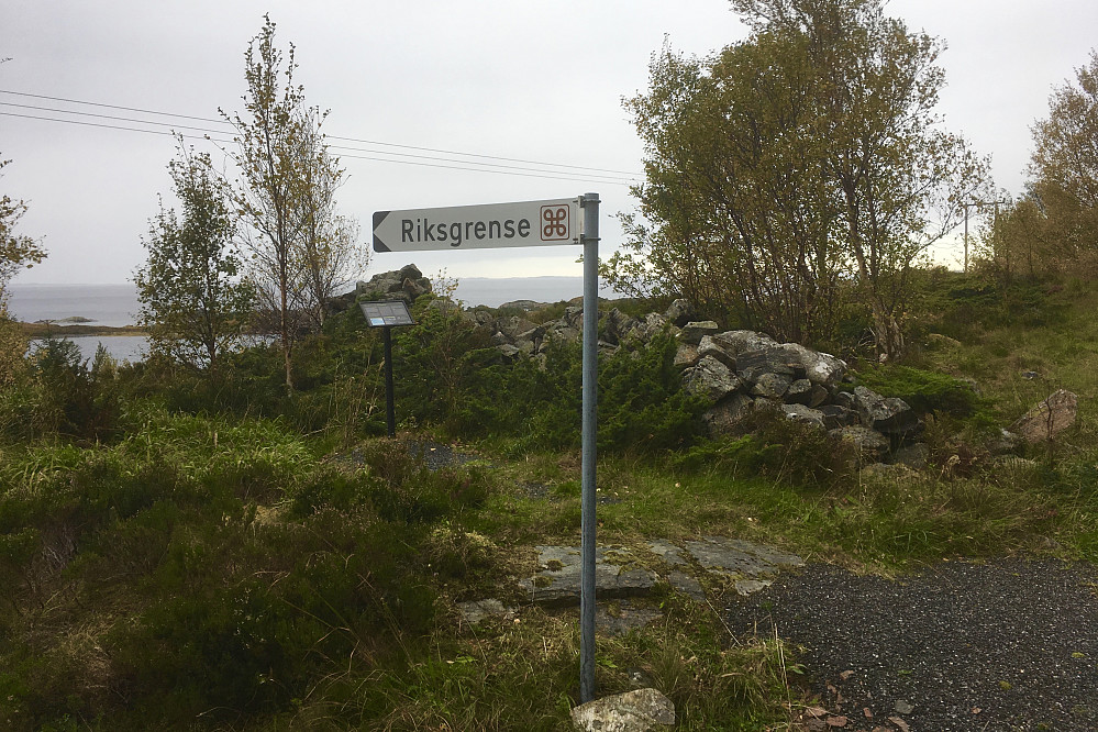 Steingarden som dannet riksgrensen mot Sverige fra 1658-1660! 