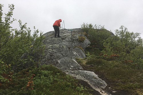 Sleip fjell og bra med litt støtte!