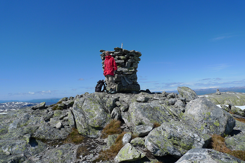 Astrid p å kommunetoppen i Modalen