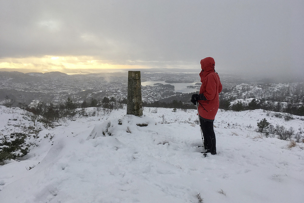Dagens "høydepunkt" Landåsfjellet!