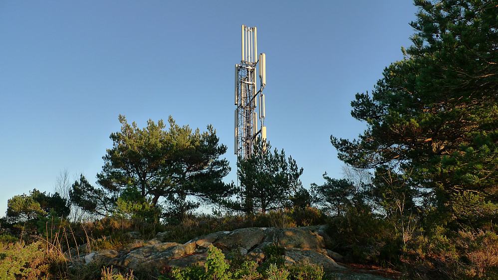Telemasten på Straumsfjellet
