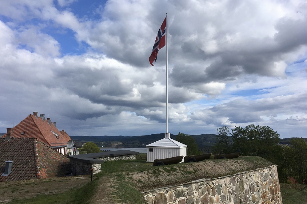 Nullmeridianen i Norge gikk gjennom flaggstangen på Kongsvinger festning fra 1779 til 1909