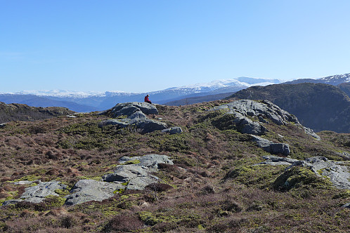 Flatt toppområde på Raunfjellet