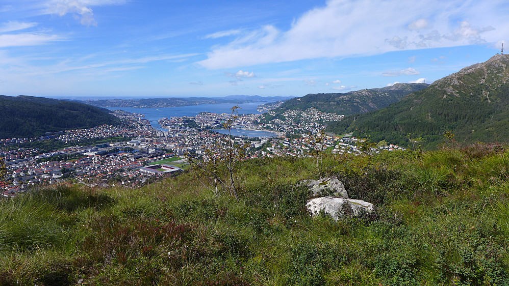 På denne flaten skal hytten Utsikten ha ligget