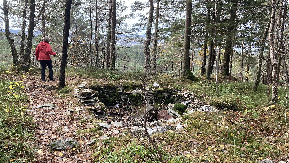 Tydelig ruin etter denne hytten!