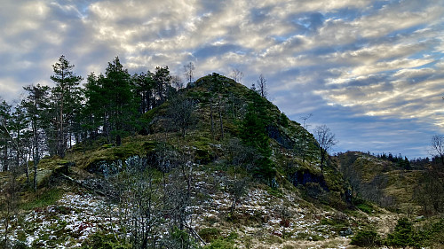 Storhaugen 418 nord for Landåsfjellet sett fra nord