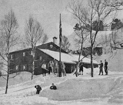 Kløverhytten i 1950-årene