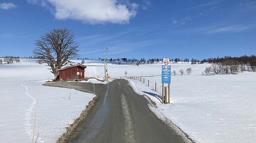 Bommen Svartdalsvegen Nerskogen